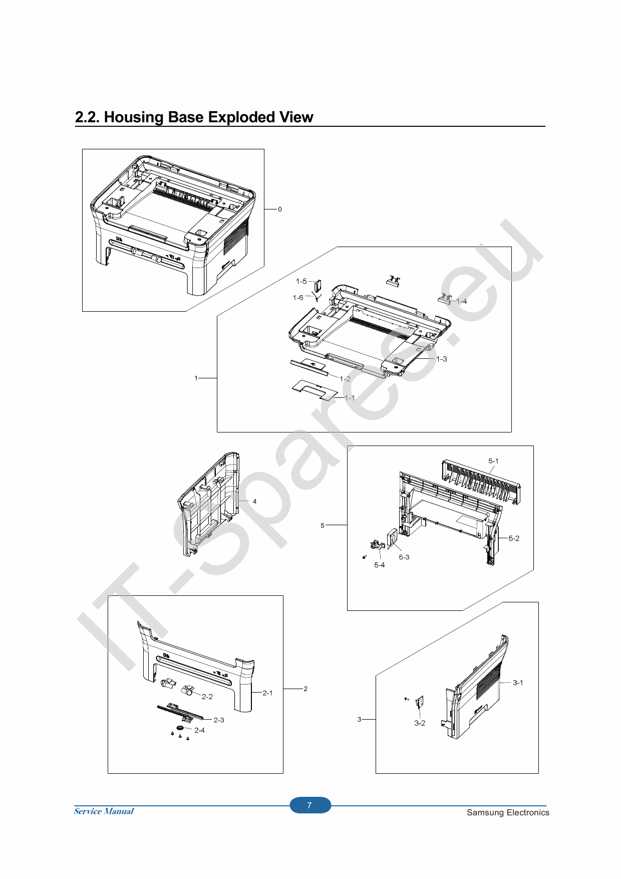 Samsung Digital-Laser-MFP SCX-4300 Parts Manual-2